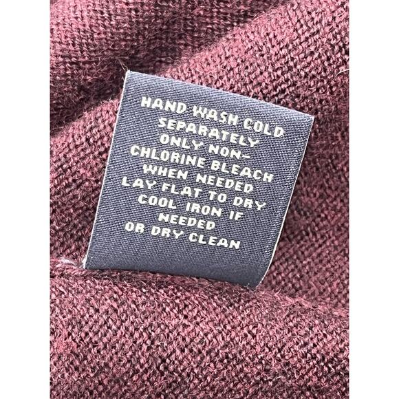 Men's Hart Schaffner Marx Extra Fine Merino Wool V-Neck Sweater Size XL - Picture 5 of 11